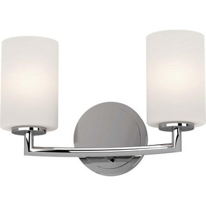  Volume Lighting V4732-3 Indoor Chrome Wall Mount Sconce