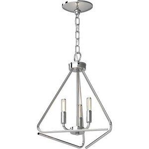 Volume Lighting V3053-93 Polished Nickel Mini Hanging Chandelier