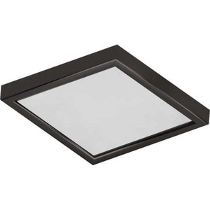 Volume Lighting V7084-79 Antique Bronze Convertible Square Flush-Mount