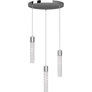  Volume Lighting V1563-3 Indoor Chrome Mini Hanging Chandelier