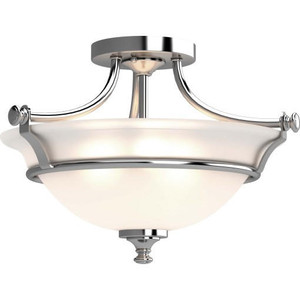 Volume Lighting V3202-3 Indoor Chrome Semi Flush-Mount
