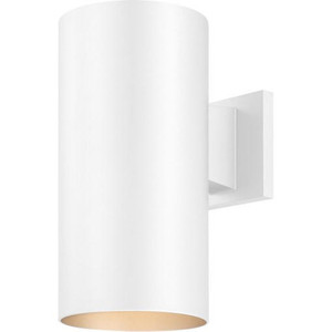Volume Lighting V9226-6 White Aluminum Cylinder Wall Sconce