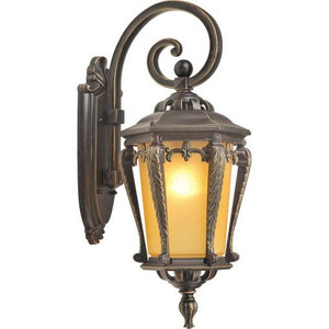 Volume Lighting V9881-81 Golden Rust Aluminum Lamp Wall Mount Sconce