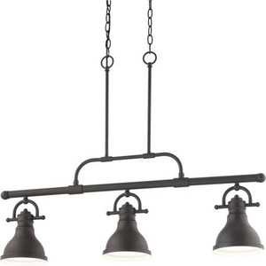 Volume Lighting V1176-65 Foundry Bronze Linear Kitchen Island Pendant