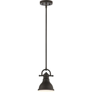 Volume Lighting V1185-65 Indoor Foundry Bronze Downrod Mini Pendant