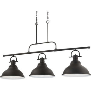 Volume Lighting V1248-65 Foundry Bronze Linear Kitchen Island Pendant