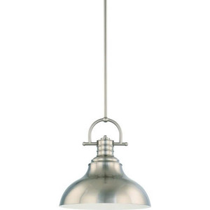 Volume Lighting V1838-33 Indoor Brushed Nickel Downrod Pendant