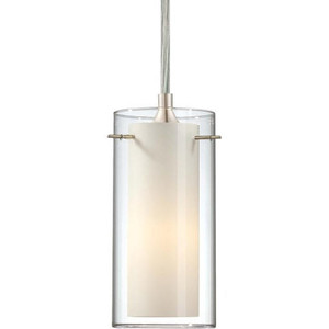 Volume Lighting V2451-33 Brushed Nickel Mini Hanging Pendant