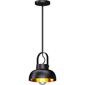 Volume Lighting V3271-79 Antique Bronze Downrod Mini Bowl Pendant