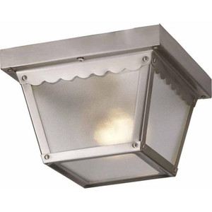 Volume Lighting V7231-33 Brushed Nickel Outdoor Ceiling Mount
