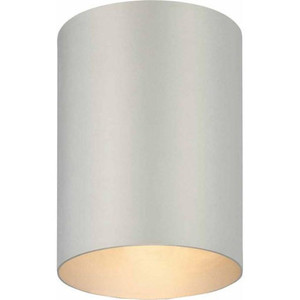Volume Lighting V9615-20 Silver Gray Aluminum Flush Mount Cylinder