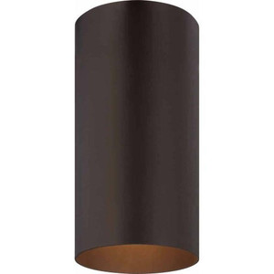 Volume Lighting V9616-79 - Antique Bronze Outdoor Cylinder Ceiling Light