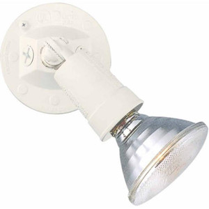 Volume Lighting V9771-6 White Outdoor Flood Light
