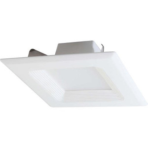 Volume Lighting V8533-6 - White Square LED Recessed Retrofit Downlight