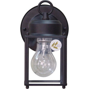Volume Lighting V9270-5 Black Outdoor Wall Sconce