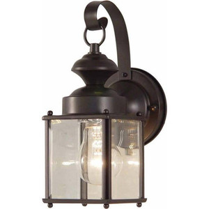 Volume Lighting V9271-79 - Antique Bronze Outdoor Wall Lantern - Clear Glass