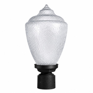 Wave Lighting S27T - Everstone Outdoor Flame Tip Acorn Post Mount Light Fixture