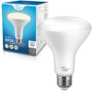 Euri EB30-11W3040e – 11W BR30 LED Flood Bulb – 4000K 