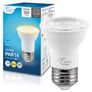 Euri EP16-7W4000ew - LED PAR16 Bulb - 3000K 