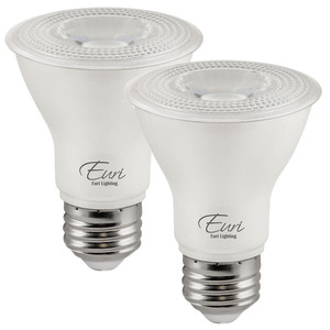 Euri EP20-5.5W5040cec-2 - LED PAR20 Wide Spot Bulb - 4000K - 2 Pack