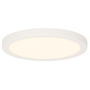 Westinghouse 6112000 - 17W LED White Flush Mount - Color Select CCT - 7 in Diameter