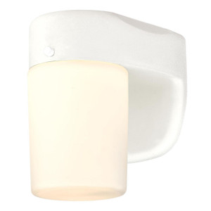 Westinghouse 6106800 - 8W LED White Outdoor Wall Light - Dusk to Dawn - 6-11/16 in High