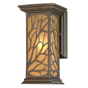 Westinghouse 6315000 - 1-Light Victorian Bronze Outdoor Wall Lantern - 10-13/16 in High