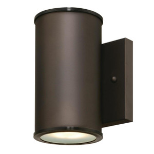 Westinghouse 6315600 - 8.5W LED Oil Rubbed Bronze Cylinder Outdoor Wall Light - 7-1/16 in High