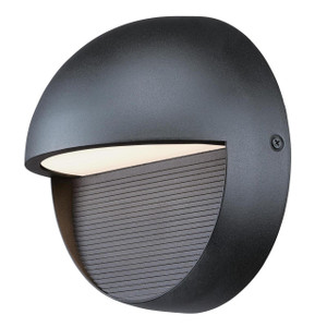 Westinghouse 6579000 - 12W LED Textured Black Dark Sky Outdoor Wall Light - 6-1/4 in Diameter