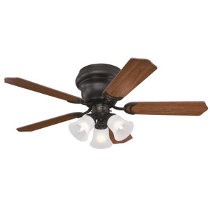 Westinghouse 7231300 - 42 in Oil Rubbed Bronze 5-Blade Ceiling Fan with LED Light
