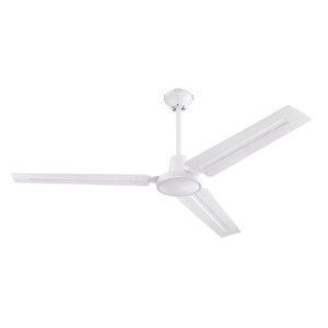 Westinghouse 7812700 - 56 in White 3-Blade Ceiling Fan - Jax - White Blades