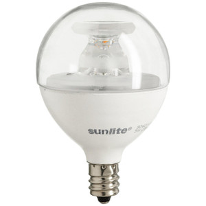 Sunlite 82040-SU G16.5/LED/5W/CRI90/E12/CL/D/E/30K/6PK