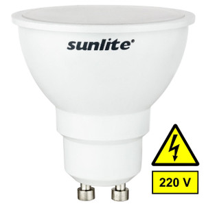 Sunlite 80306-SU - LED MR16 Bulb - 4000K - GU10 Base - 220V