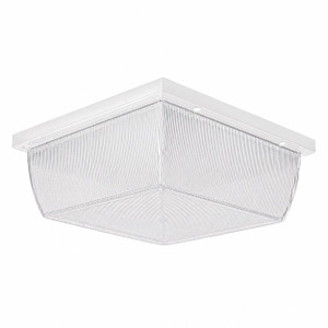 10" Square Clear Prismatic Acrylic Cover