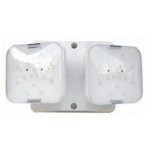 Halco 95016 - Evade Exit Dual Remote Indoor Head - Emergency LED - Damp Rated