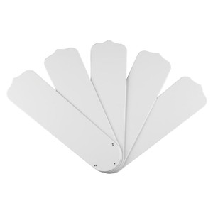 Westinghouse 7741400 - 52 in White Outdoor Replacement Ceiling Fan Blades - 5 Pack