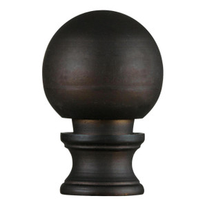 Westinghouse 7000500 - 1-1/2 in Oil Rubbed Bronze Ball Lamp Finial