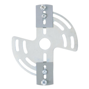 Westinghouse 7011100 - Metallic Silver All-Purpose Light Fixture Crossbar - 3/8-IP