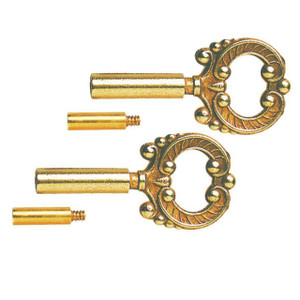 Westinghouse 7016000 - Brass-Plated Lamp Socket Keys - 1/2 in Extensions - 2 Pack