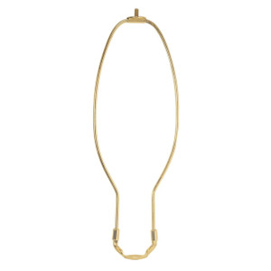 Westinghouse 7022200 - 10 in Polished Brass Detachable Lamp Harp - 2 Pack