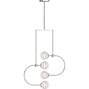  Volume Lighting V2064-3 Indoor Indoor Chrome Chandelier