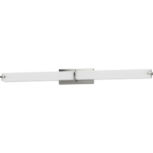 Volume Lighting V1994-33 LED Brushed Nickel White Acrylic Vanity Bar Light