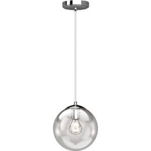 Volume Lighting V4451-3 Indoor Chrome Globe Shade Pendant