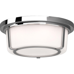 Volume Lighting V7002-3 Indoor Chrome Flush Mount