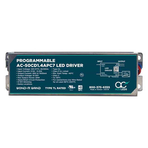 AC Electronics AC-50CD1.4APC7 - 50W Programmable Constant Current LED Driver