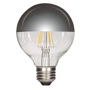 Satco S9828 4.5G25/SLV/LED/E26/27K/120V
