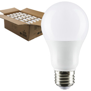 Satco S11447 - 14W LED A19 Light Bulb - 2700K - 100 Pack