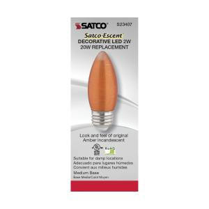  Satco S23407 2C11/LED/A/E26/21K/120V 