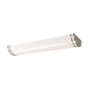  Satco 62-1640 Brushed Nickel Flush-Mount Light 