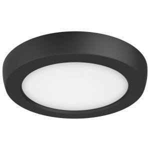  Satco 62-1701 Black Flush-Mount Light 